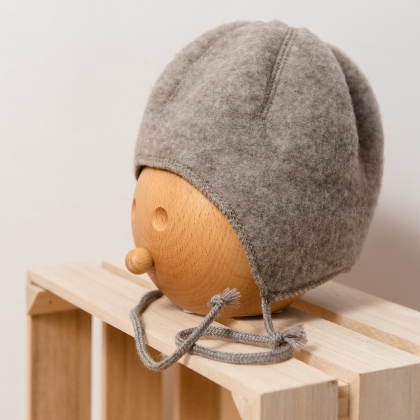 Joha Baby Bonnet /écharpe unisexe en laine m/érinos /à boutons