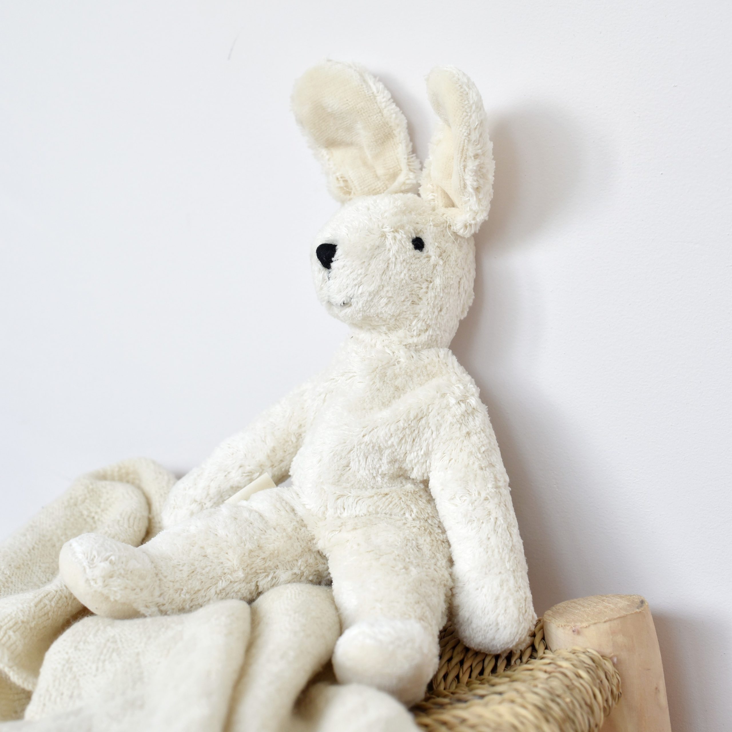 Peluche lapin bio en laine Senger Naturwelt