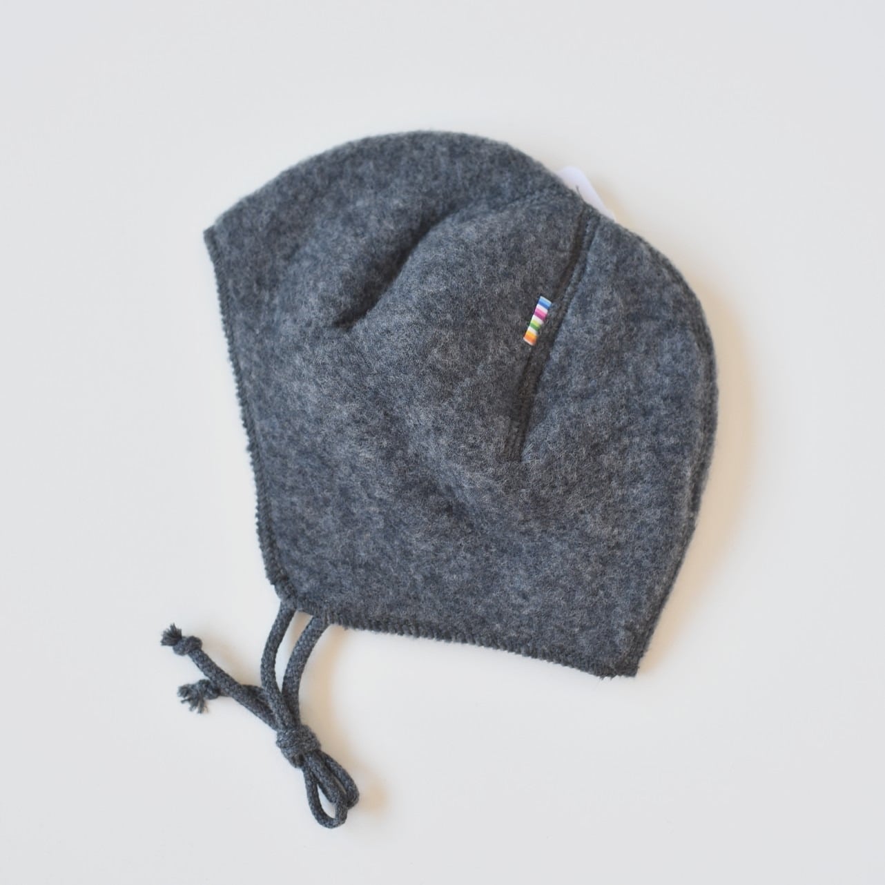 Bonnet en polaire de laine mérinos Joha gris