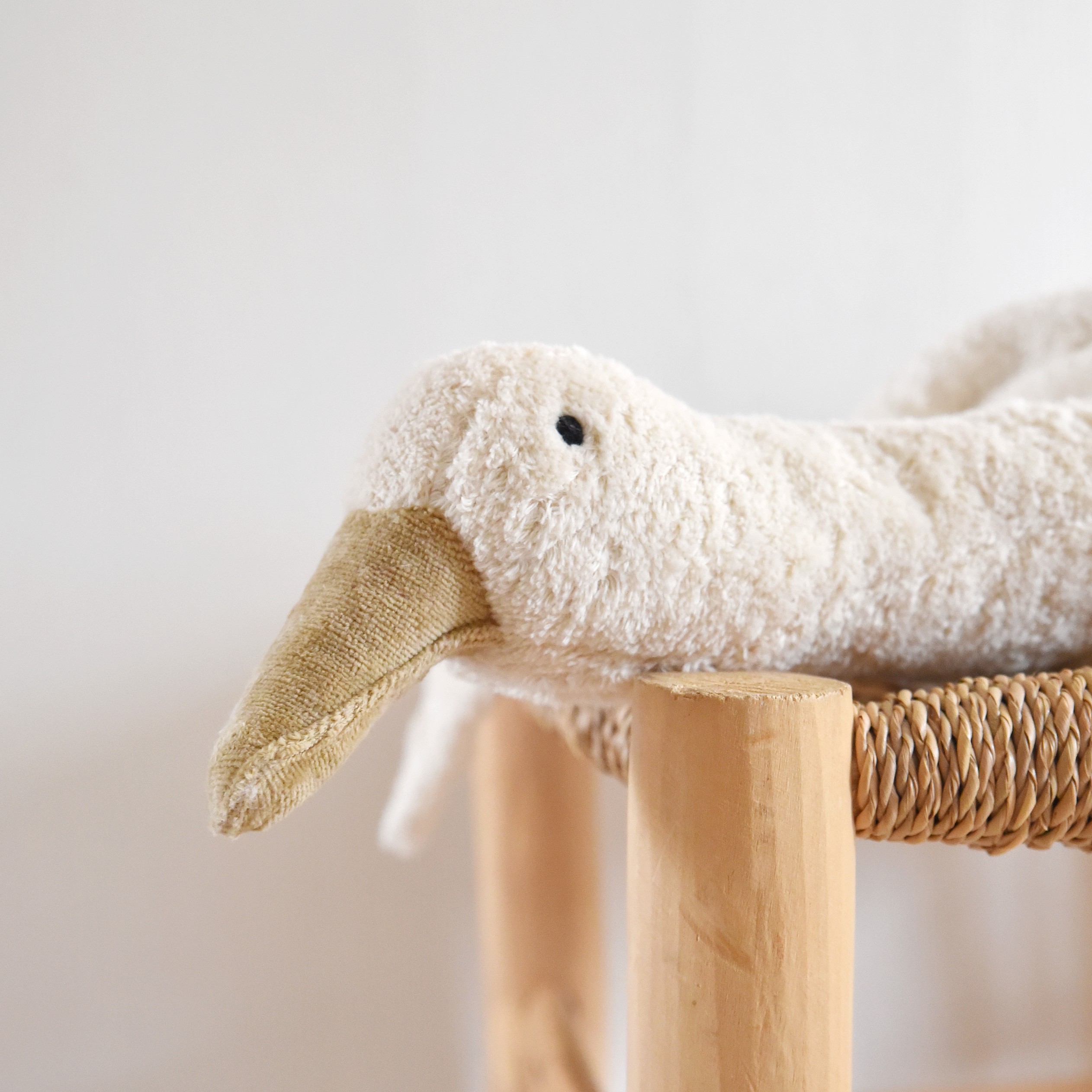 Peluche bouillotte oie (grande) - blanc<br/> <FONT face="Tunga" size=4>Senger Naturwelt</font> – Image 4