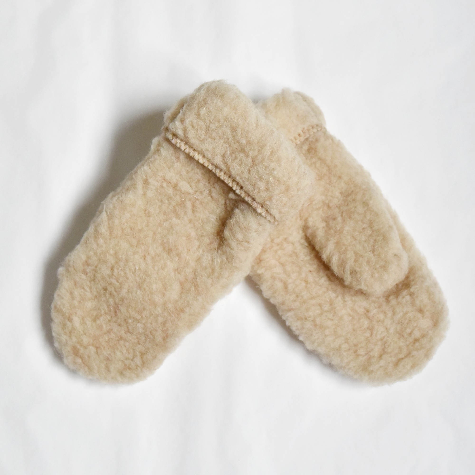Moufles en laine pour adulte - beige<br/> <FONT face="Tunga" size=4>Alwero</font>